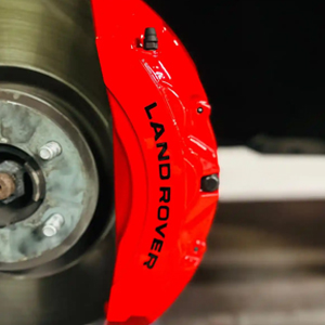 Caliber painting with logo