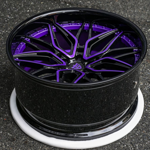 Custom wheel curb color