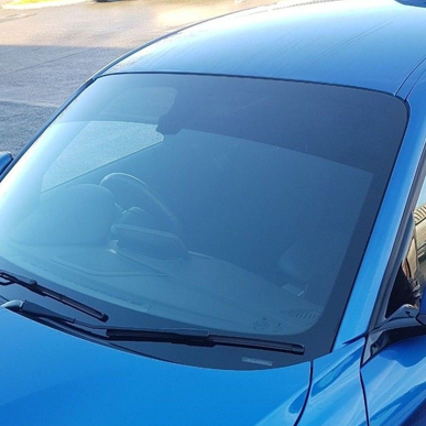 windshield sun strip window tinting